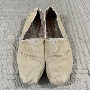 Bobs Womens 8 Athletic Wrap Slip on Comfort Boat Shoes Memory Foam